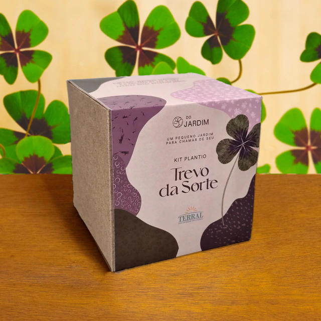 Kit de plantio Trevo da Sorte